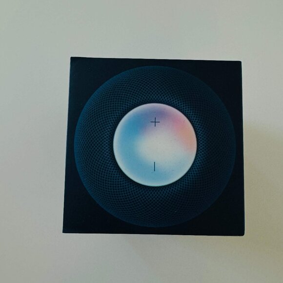 Apple Homepod Mini Blue Wi-Fi Bluetooth Siri Best Smart Speaker W/ Vibrant Sound - Picture 4 of 6